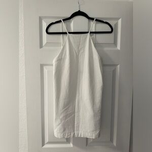 Zara white summer mini dress - XS